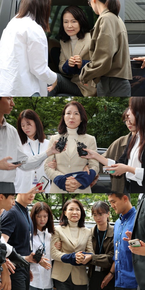 체포적부심사 출석한 이진숙 전 방통위원장. ⓒ뉴스1