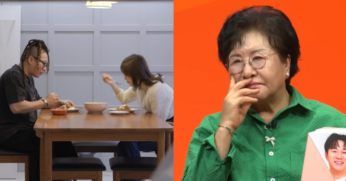 여전히 친구 같은 아들과 전 며느리의 모습에 한숨을 내쉰 어머니. ⓒSBS ‘미운 우리 새끼’