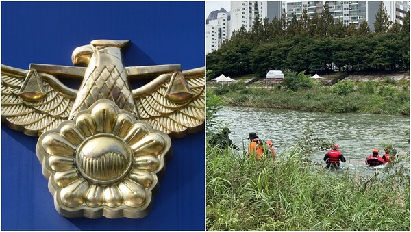 기사와 상관 없는 자료사진(왼), 수색 작업이 벌어지는 현장(오).&nbsp;ⓒ뉴스1, 경기북부소방재난본부 제공