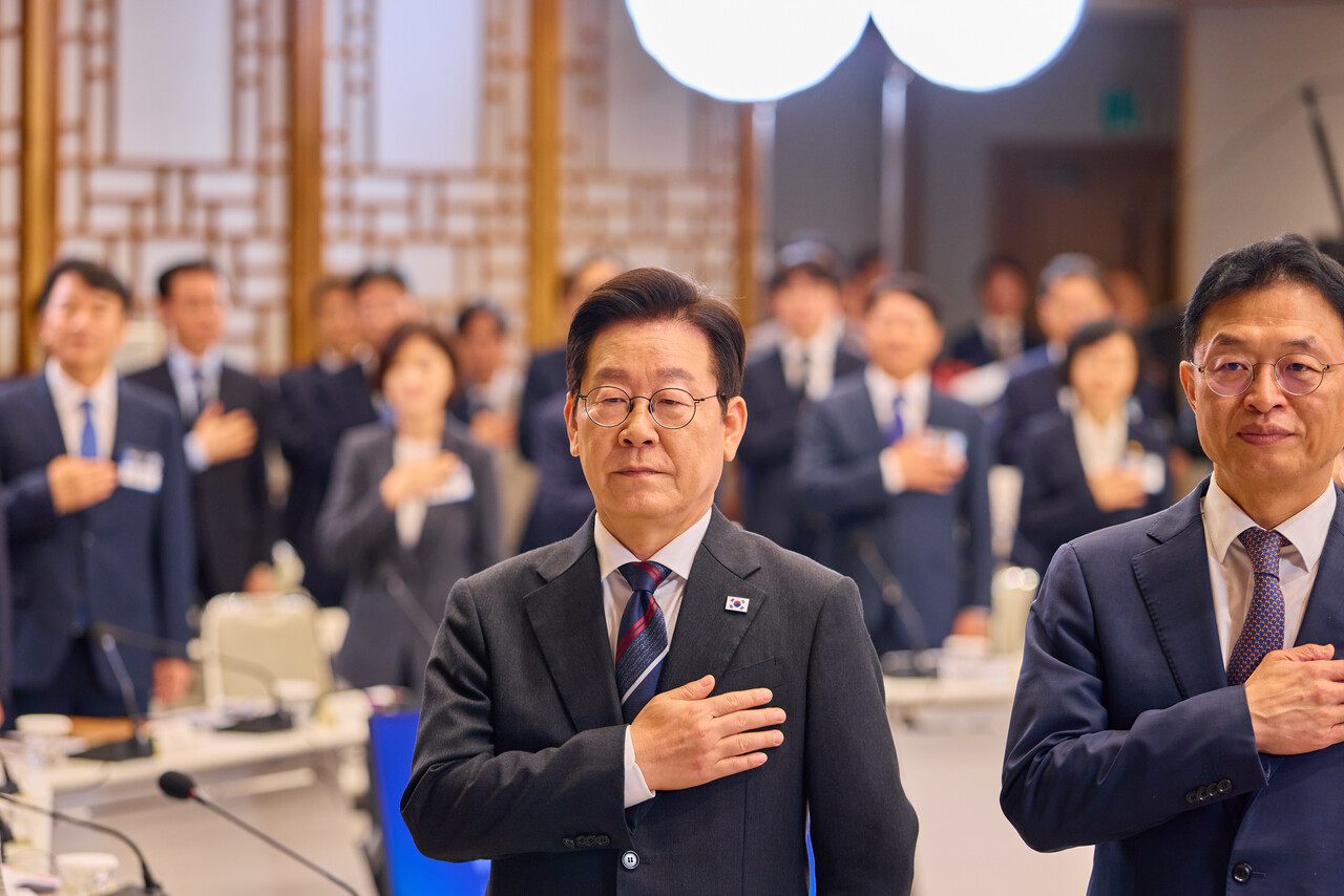 ‘국익 우선’이라는 기조 아래 실용외교를 강조하고 있는 이재명 대통령. ⓒ대통령실