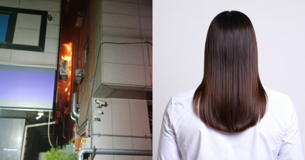 화재 현장, 기사 내용과 무관한 여성 사진. ⓒ뉴스1/어도비스톡