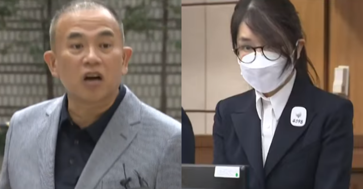 ‘정치 브로커’ 명태균과 김건희가 법정에서 조우했다. ⓒ유튜브 채널 ‘JTBC News’