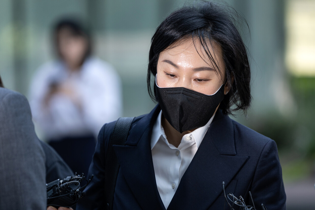 ‘김건희 문고리 3인방’ 중 한 명인 유경옥. ⓒ뉴스1