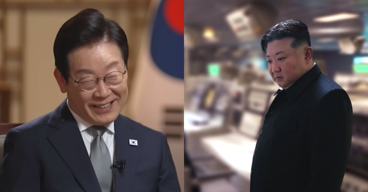 CNN과 인터뷰 도중 김정은을 향한 ‘메시지’를 전달한 이재명 대통령. ⓒ유튜브 채널 ‘CNN’ / 뉴스1