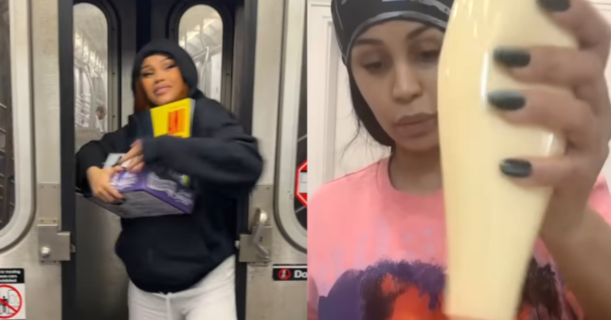 미국 래퍼 카디비의 고추참치 먹방이 화제다. ⓒ카디비 인스타그램