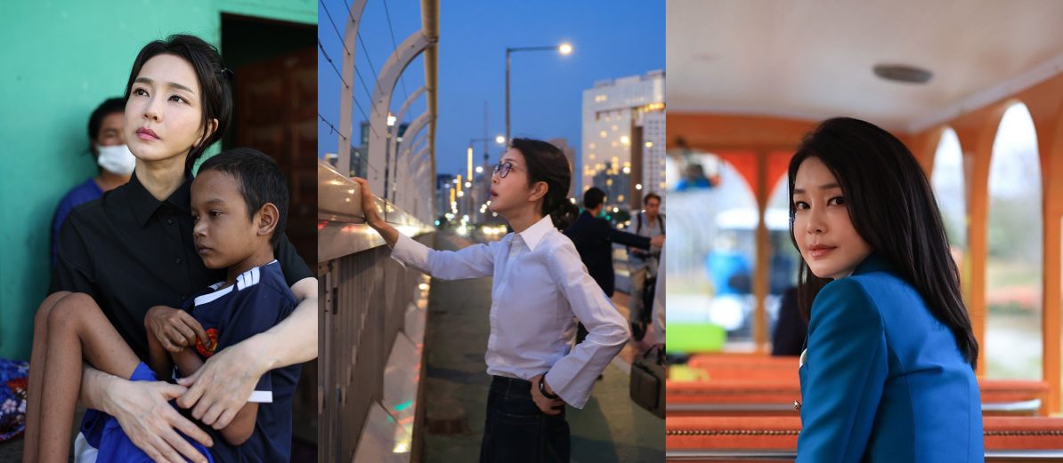 ‘김건희 전속’ 사진사 신 전 행정요원이 찍은 사진들. ⓒ윤석열 대통령실