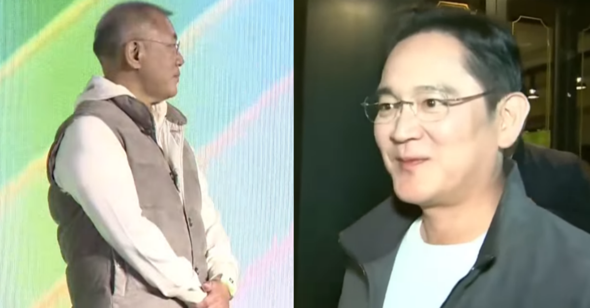 젠슨 황, 이재용, 정의선의 ‘깐부 회동’에 대한 관심이 뜨겁다. ⓒ유튜브 채널 ‘JTBC News’