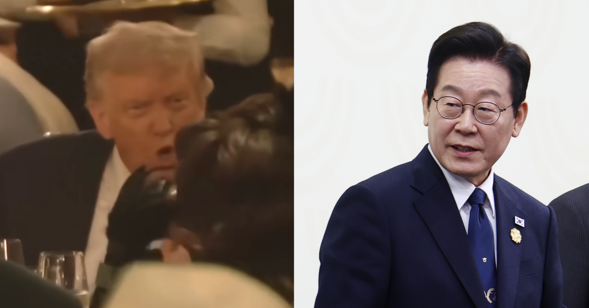 이재명 대통령의 공개 요청 이후 한국의 핵추진 잠수함을 승인한 트럼프. ⓒ유튜브 채널 ‘JTBC News’ / 뉴스1