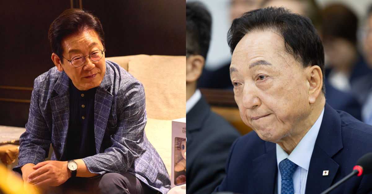 이재명 대통령이 감찰을 지시한 김철수 대한적십자사 회장, 사의를 표명했다. ⓒ대통령실 / 뉴스1
