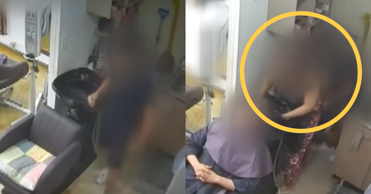 아들처럼 챙겼던 남학생으로부터 불법 촬영을 당한 미용실 사장님. ⓒJTBC ‘사건반장’