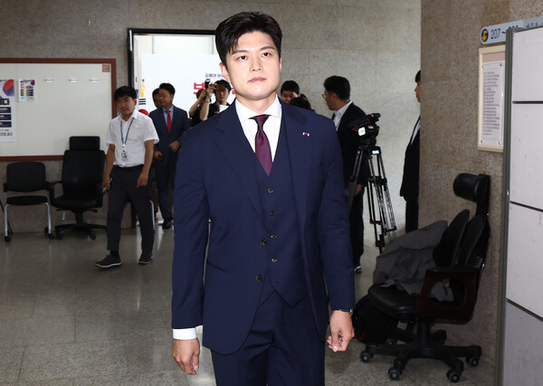 국민의힘의 '젊은 피' 김용태 의원. ⓒ뉴스1