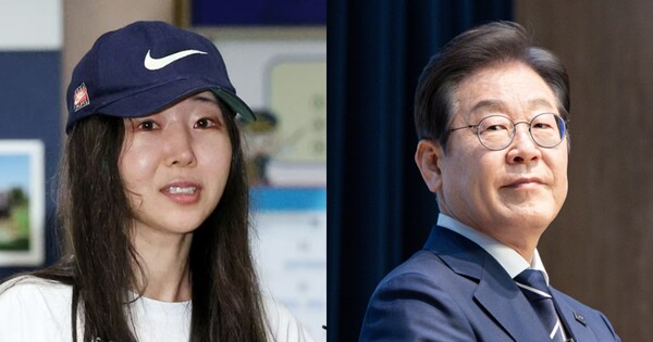 민희진 전 어도어 대표(좌), 이재명 대통령(우). ⓒ뉴스1