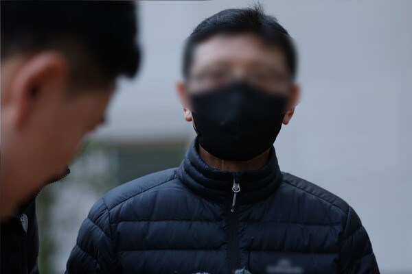 2일 구속 전 피의자 심문(영장실질심사)에 출석한&nbsp;60대 선장 A씨.&nbsp;ⓒ뉴스1&nbsp;