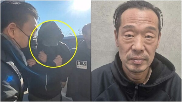  살인·사체유기 등의 혐의로 구속된 피의자 김영우(54).&nbsp;ⓒ뉴스1, 충북경찰청 제공&nbsp;