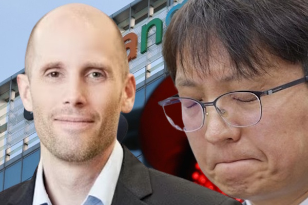 박대준 쿠팡 전 대표이사(오른쪽)가 사임하면서 헤럴드 로저스 쿠팡Inc. 최고관리책임자가(왼쪽) 임시대표를 맡게 됐다. ⓒ그래픽 허프포스트코리아