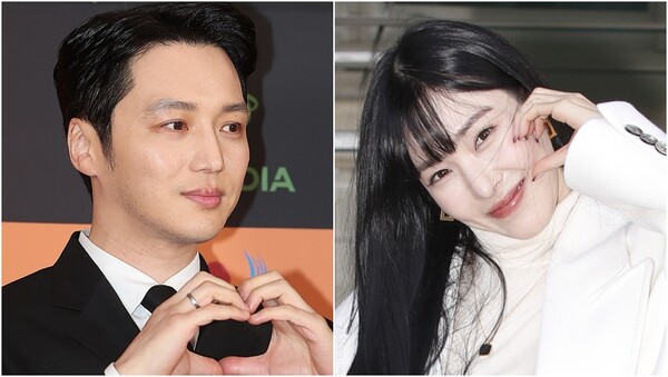 결혼을 전제로 열애 중인 변요한과 티파니 영.&nbsp;ⓒ뉴스1&nbsp;