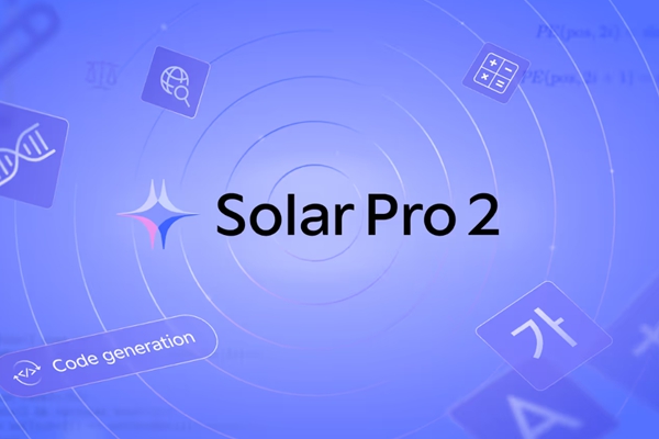 '국가대표 AI'로 선정된 5개 기업의 AI 모델에 수능 수학 문제를 풀게 한 결과, 업스테이지 '솔라 프로-2'가 1위를 차지했다. ⓒ업스테이지