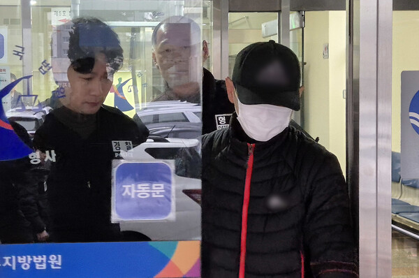 특수상해 혐의로 구속된 40대 남성.&nbsp;ⓒ뉴스1