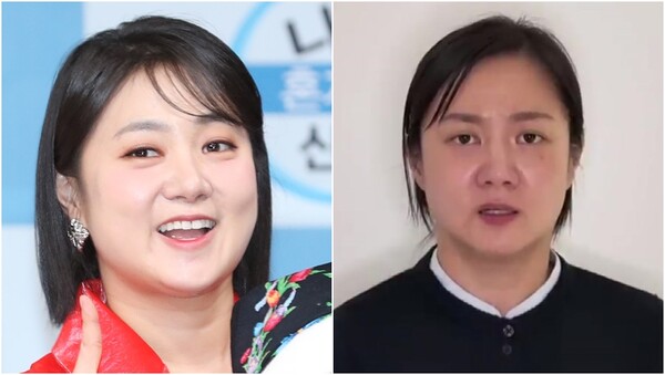 코미디언 박나래.&nbsp;ⓒ뉴스1,&nbsp;유튜브 채널 '백은영의 골든타임'