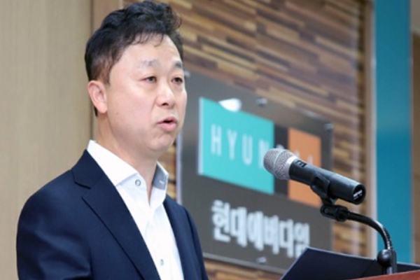 유재기 현대에버다임 대표이사가 이라크 최대규모 수주를 이끈 공을 인정받으며 올해 대표이사에 선임됐다. ⓒ현대에버다임