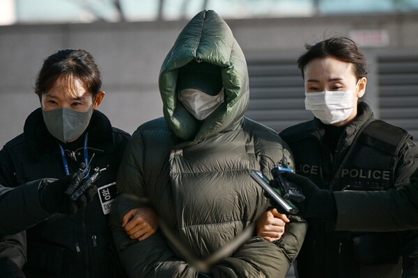 26일 구속 전 피의자 심문(영장실질심사)에 출석한 황하나 씨.&nbsp;ⓒ뉴스1&nbsp;&nbsp;