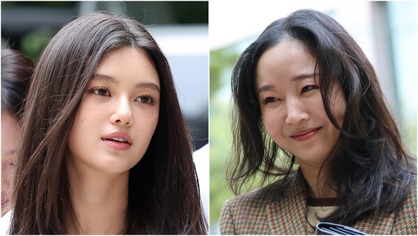 그룹 뉴진스 멤버 다니엘(왼), 민희진 전 어도어 대표(오).&nbsp;ⓒ뉴스1&nbsp;