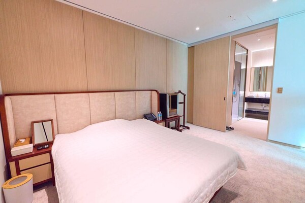 대통령 관저 '내부 침실'. ⓒ연합뉴스