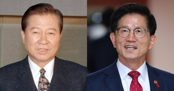 김대중 전 대통령(왼쪽), 김문수 국민의힘 의원. ⓒ연합뉴스