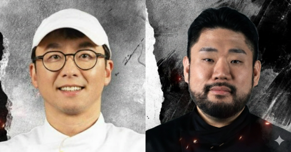 최강록(왼쪽)과 요리괴물(본명 이하성). 기사 이해를 돕기 위해 AI로 제작한 이미지. ⓒ허프포스트 코리아