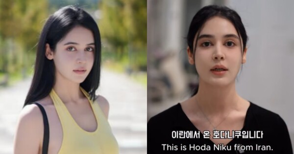 &nbsp;호다 니쿠(왼쪽), 사진자료. ⓒ인스타그램, 유튜브 채널 'hoda niku'