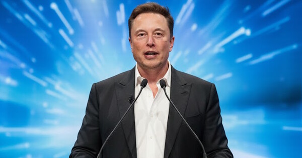 일론 머스크 테슬라 최고경영자. 사진은 이해를 돕기 위해 AI로 생성한 이미지를 재편집한 것. ⓒ 허프포스트코리아