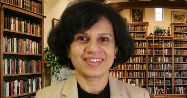 이리나 고스 앤트로픽 인도 총괄지사장. 사진은 이해를 돕기 위해 AI로 수정한 이미지. ⓒ 허프포스트코리아