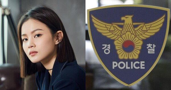 가수 이하이(왼쪽), 경찰 로고. ⓒ연합뉴스