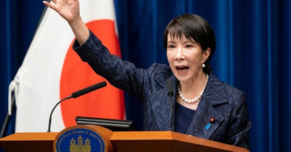 다카이치 사나에 일본 총리. 사진은 이해를 돕기 위해 AI로 만든 이미지. ⓒ 허프포스트코리아