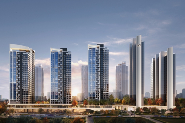 송파한양2차 재건축 투시도. ⓒGS건설