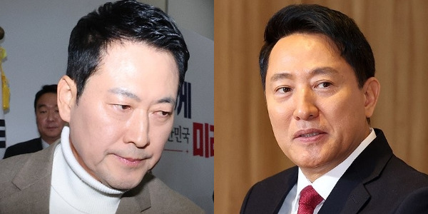 장동혁 국민의힘 대표(왼쪽)와 오세훈 서울시장. ⓒ연합뉴스