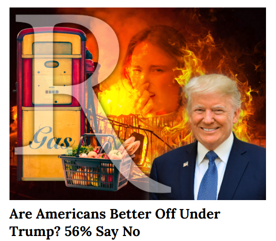 미국 보수 여론조사 기관 라스무센 리포트가 9일 트럼프 대통령에게 부정적인 직무 수행 여론 조사 결과를 공개했다. ⓒ라스무센 리포트