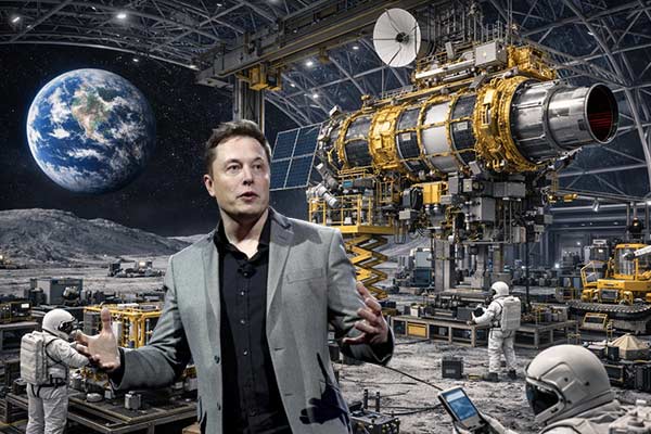 [영상] 일론 머스크 달에 인공위성 생산기지 짓는다 : 화성 이주 프로젝트는 그 다음