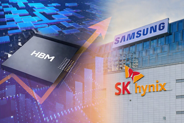 코스피 랠리를 이끌고 있는 삼성전자와 SK하이닉스의 주가가 고대역폭메모리(HBM) 시장 경쟁을 타고 어디까지 상승할 수 있을지 주목된다. ⓒ허프포스트코리아