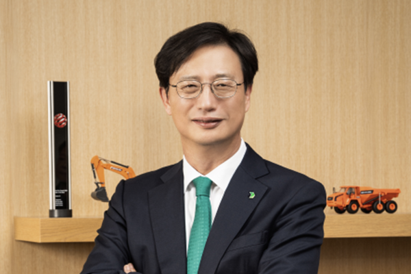 문재영 HD건설기계 사장. ⓒHD건설기계