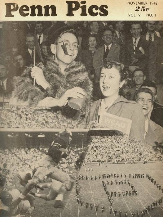 1948년 11월호 펜실베이니아대학교 대학신문 표지에 실린 청년 버핏. ⓒ펜실베이니아대학교