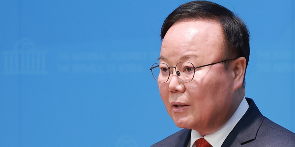 김재원 국민의힘 최고위원이 20일 오전 MBC '김종배의 시선집중'에 출연해 한동훈 전 국민의힘 대표가 낙선할 가능성이 높을 것이라고 예측했다. 사진은 김재원 최고위원이 2일 국회 소통관에서 경북지사 출마 선언을 하고 있는 모습. ⓒ 연합뉴스