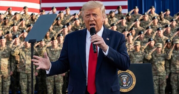 도널드 트럼프 미국 대통령. 사진은 이해를 돕기 위해 AI를 이용해 생성한 이미지를 재편집한 것.