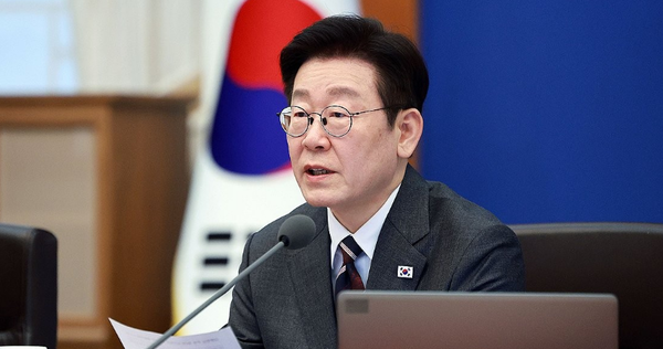 국무회의에서 발언 중인 이재명 대통령. ⓒ연합뉴스