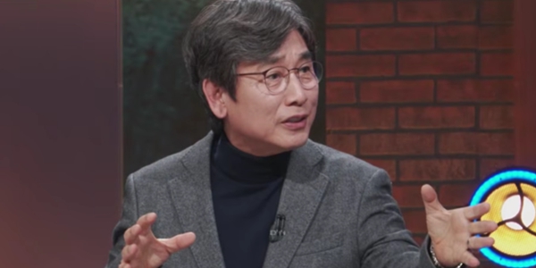 유시민 작가가 18일 MBC 손석희의 질문들에서 더불어민주당의 공취모를 비판하고 있다. ⓒMBC 손석희의 질문들 유튜브 갈무리