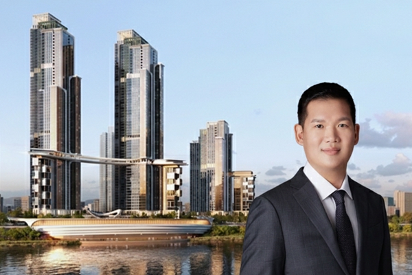 허윤홍 GS건설 대표이사 사장이 새로운 '자이'로 2조 원 넘는 첫 대규모 수주에서 무혈입성할 가능성이 커지고 있다. 배경은 GS건설이 성수1지구 조합에 제안한 '리베니크 자이' 투시도. ⓒ허프포스트코리아