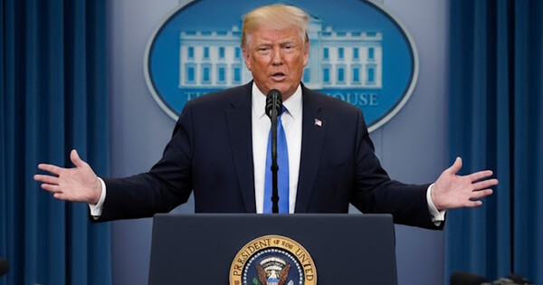 도널드 트럼프 미국 대통령. 사진은 이해를 돕기 위해 AI로 생성한 이미지를 재편집한 것.