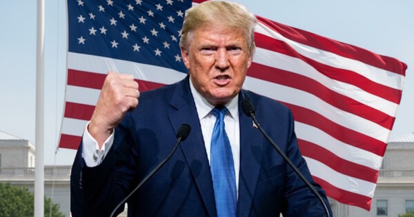 도널드 트럼프 미국 대통령. 사진은 이해를 돕기 위해 AI로 생성한 이미지를 재편집 한 것.