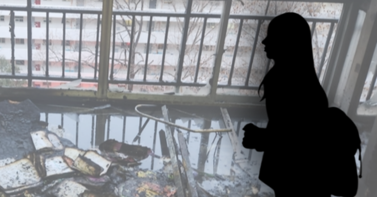 은마아파트 화재로 예비 고교생이 숨졌다, 사진은 화재가 발생한 집 내부와 기사와 무관한 이미지 자료. ⓒ연합뉴스