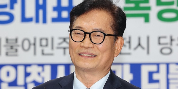 송영길 전 더불어민주당 대표가 27일 오전 YTN라디오에 출연해 인천 계양을 국회의원 보궐선거 출마에 대한 견해를 밝혔다. ⓒ연합뉴스